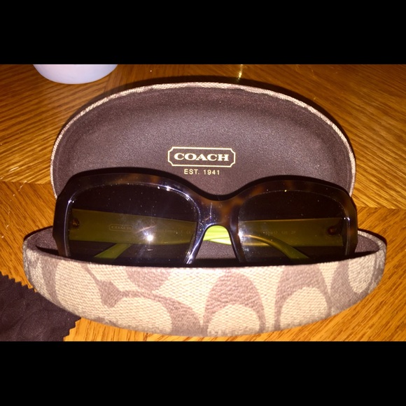 Coach Accessories - Authentic Woman’s Coach Sunglasses w case